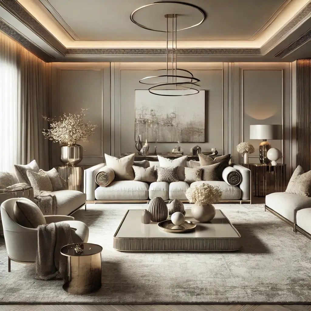 Elegância e Praticidade: como Transformar sua Sala de estar em um Espaço Luxuoso