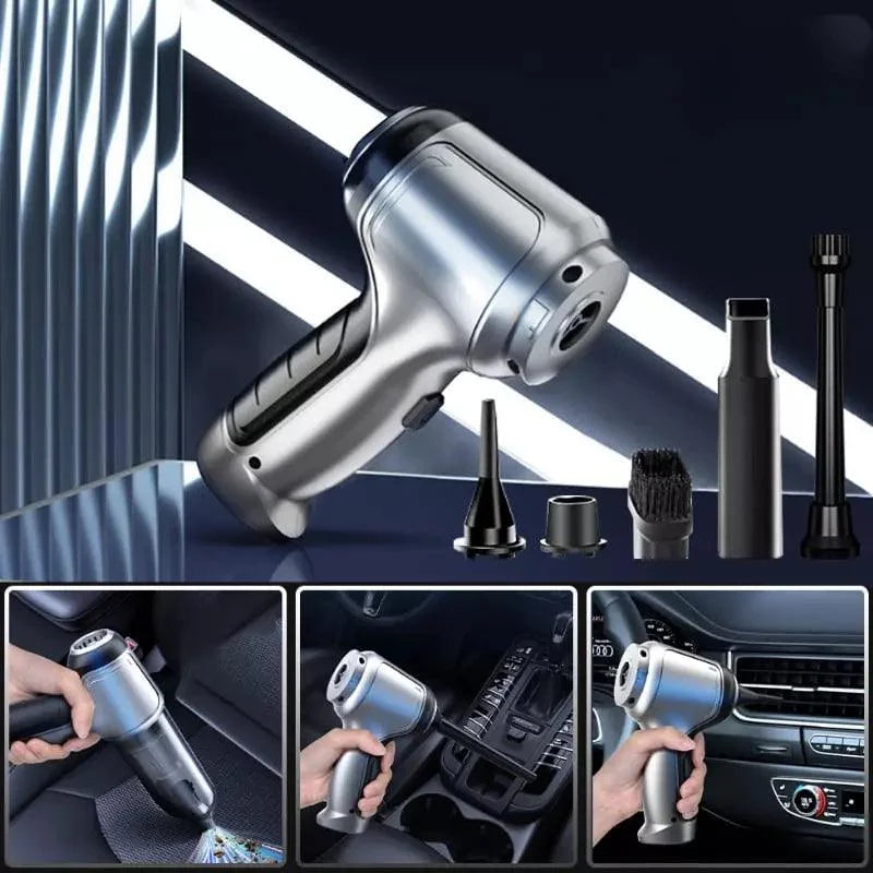 Aspirador de Pó Portátil 4 em 1 sem Fio Recarregável Ultrapower Lenogue Profissional + 5 Acessórios Grátis