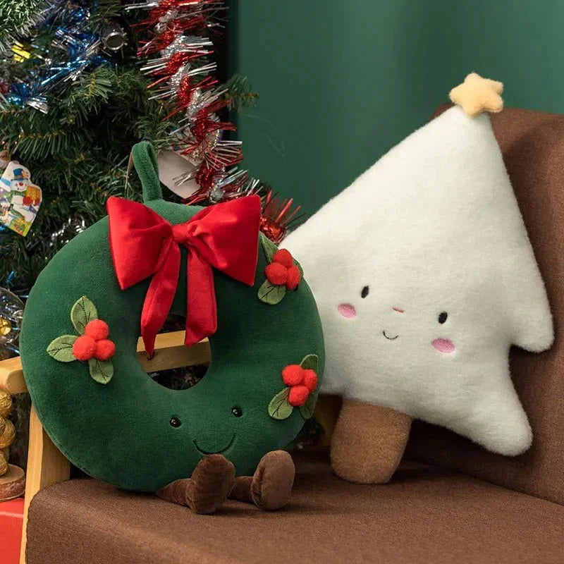 Bonecos de Pelúcia Natalinos para Decoração Lenogue