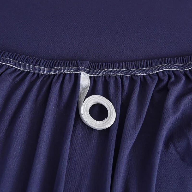 Capa para Sofá Spandex Azul Marinho Impermeável para Sala Lenogue