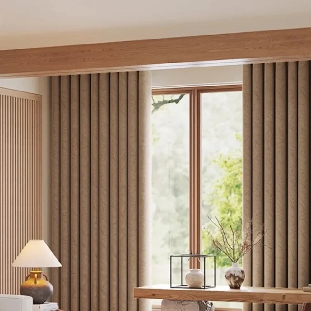 Cortina Chenille com Isolamento Térmico e Proteção Solar Lenogue