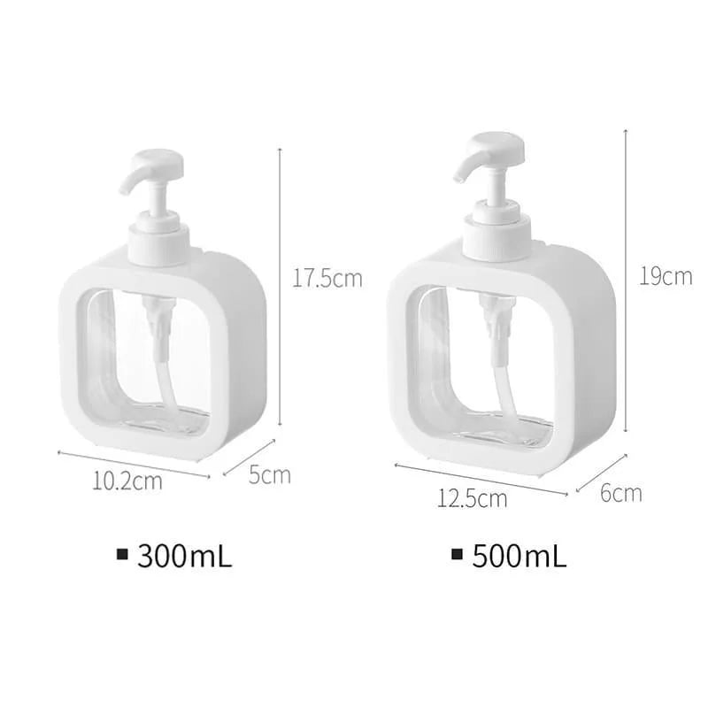 Dispenser de Sabonete Líquido Abs para Banheiro e Cozinha Lenogue