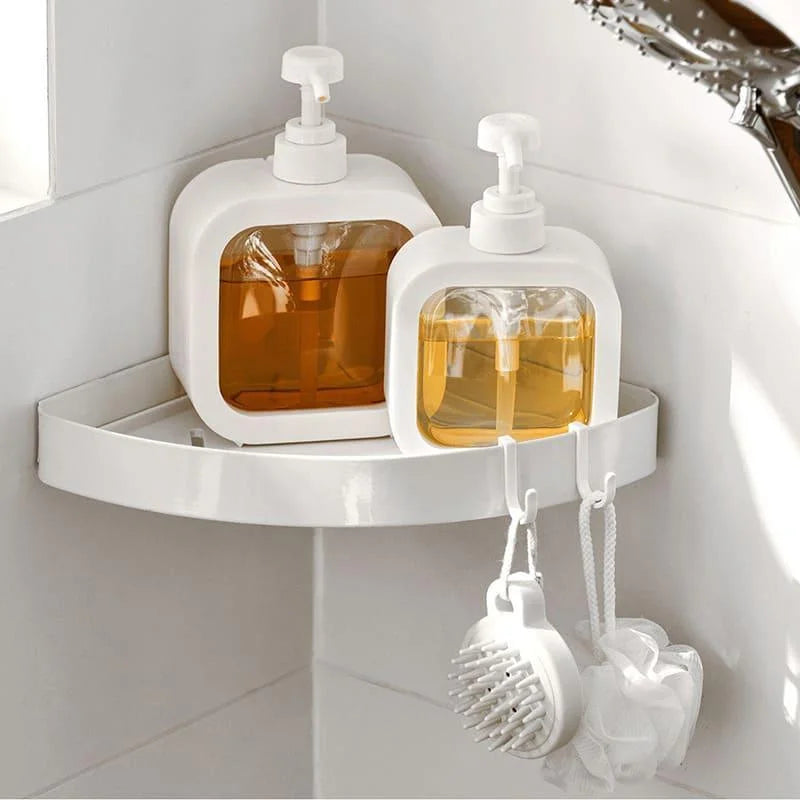 Dispenser de Sabonete Líquido Abs para Banheiro e Cozinha Lenogue
