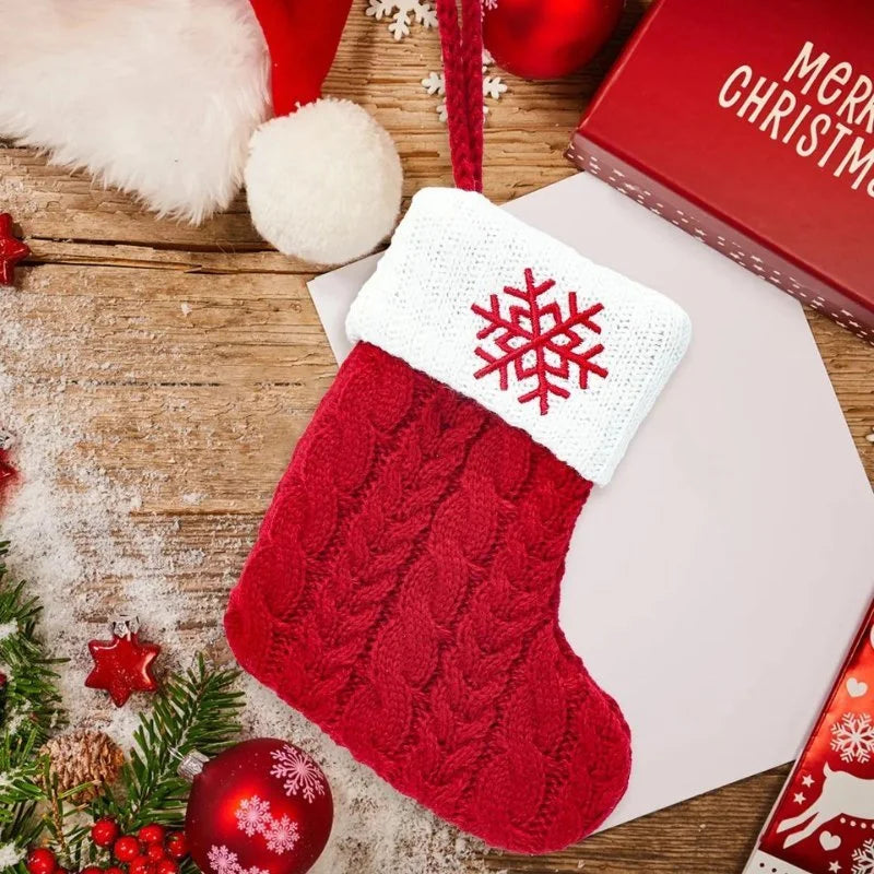 Enfeite Meias de Natal Letras do Alfabeto Lenogue