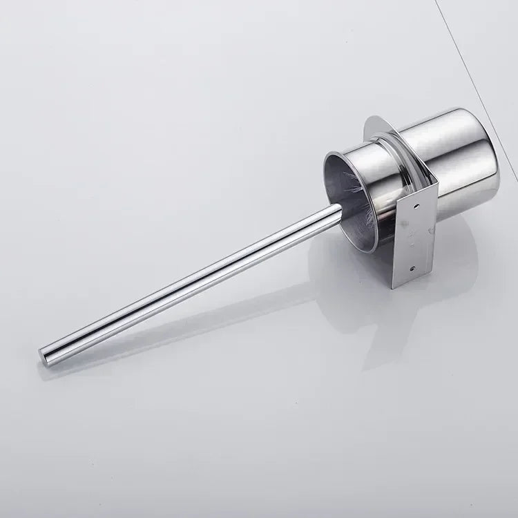 Escova Sanitária Inox com Cerdas de Nylon Fixação na Parede Lenogue