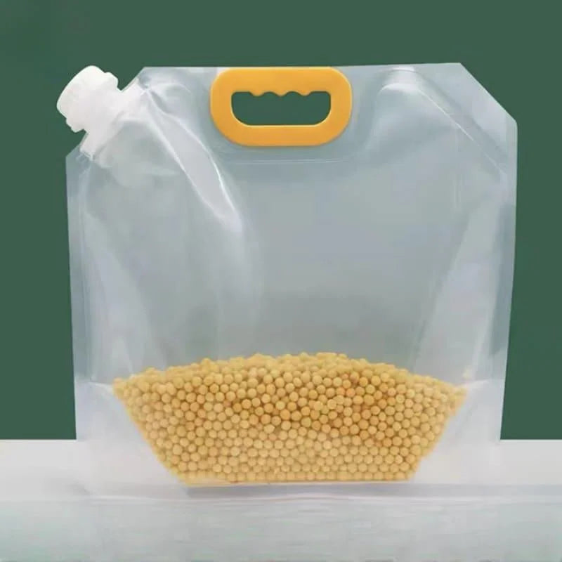 Kit 10 Sacos Dispenser para Armazenamento de Alimentos Lenogue