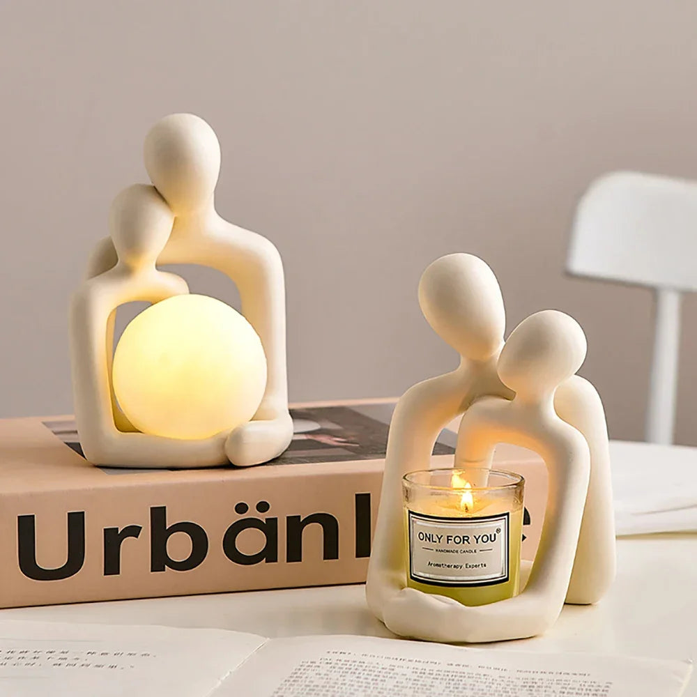 Luminária de Casal Estilo Nórdico para Quarto e Decoração Lenogue