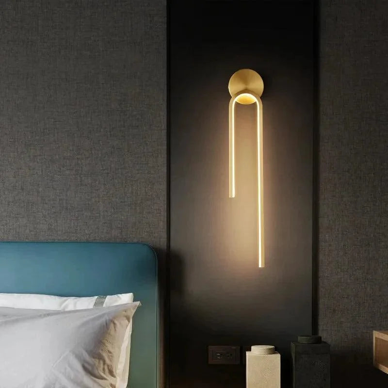 Luminária de Parede Led Design Moderno para Decoração e Iluminação Lenogue