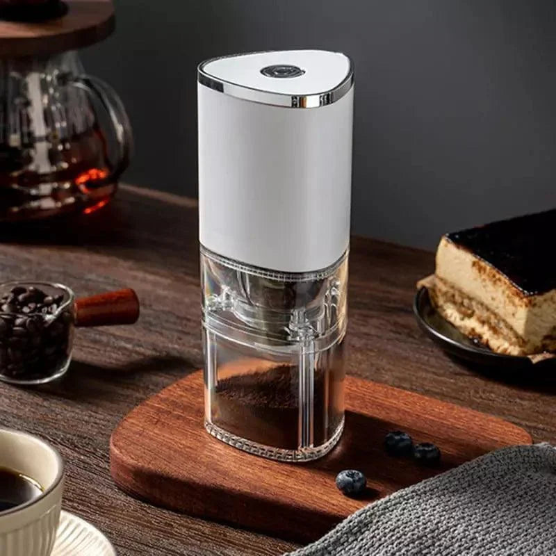 Moedor de Café e Grãos Elétrico Portátil Recarga Usb Lenogue