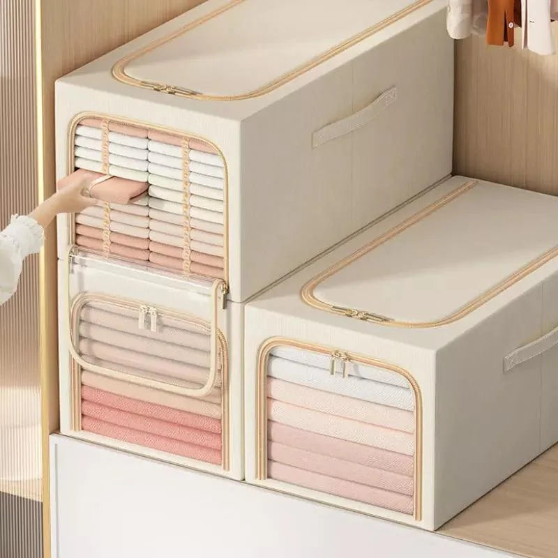 Organizador de Guarda Roupas em Tecido Premium para Closet Lenogue