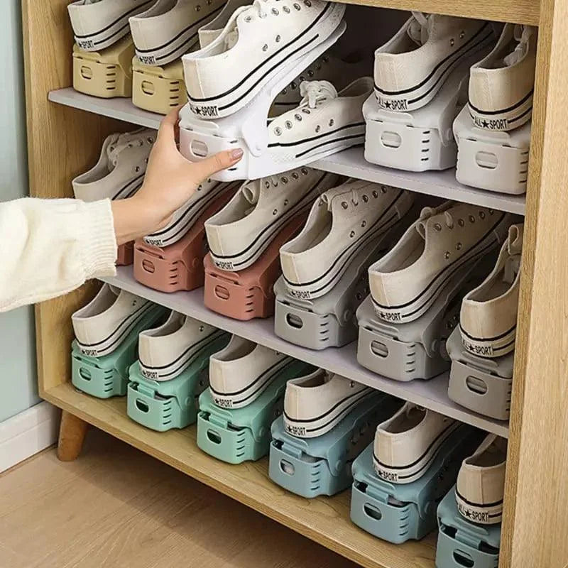 Organizador de Sapatos Ajustável para Closet e Armário Lenogue
