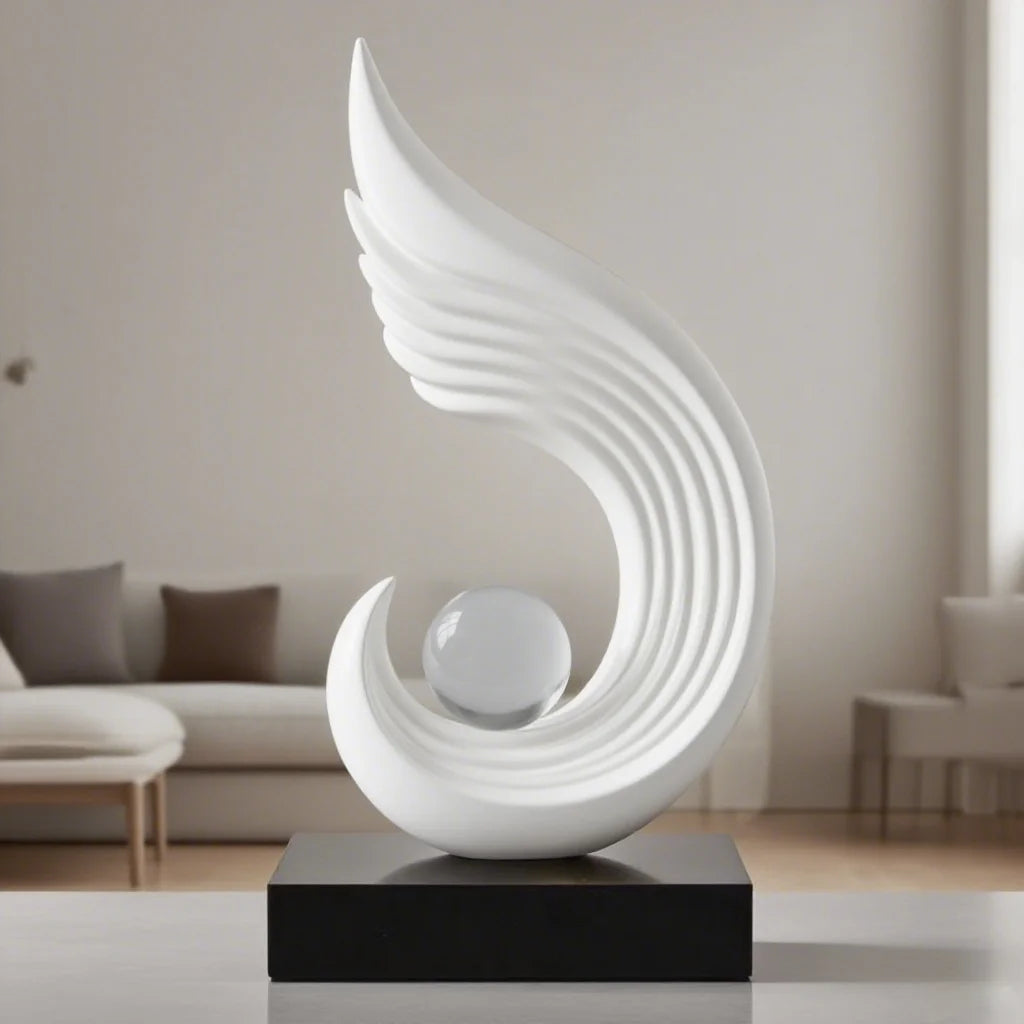Ornamento de Resina Confort Design Art Déco Lenogue