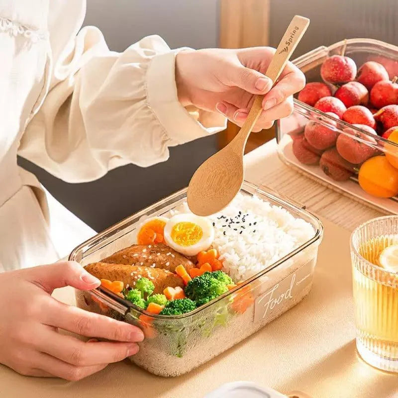Pote Hermético com Tampa e Selador a Vácuo para Alimentos Lenogue