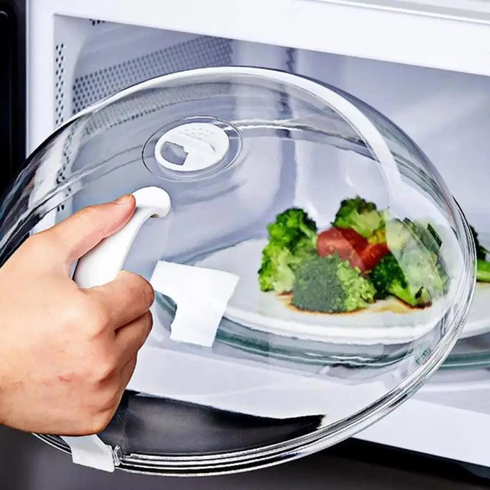 Tampa Anti-respingos para Micro-ondas e Forno com Saída de Vapor Lenogue