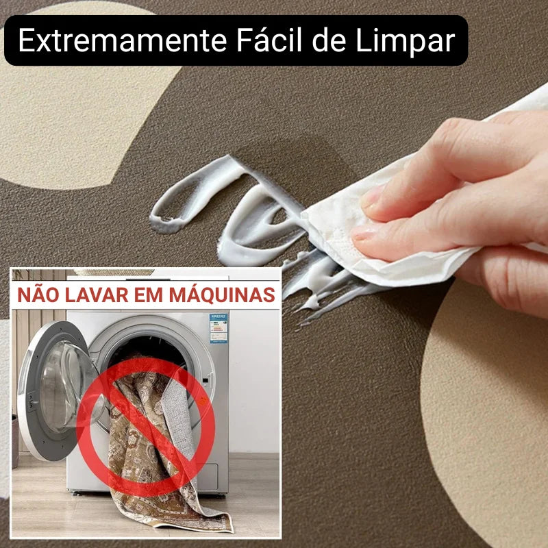 Tapete Antiderrapante Absorvente para Cozinha e Banheiro Lenogue