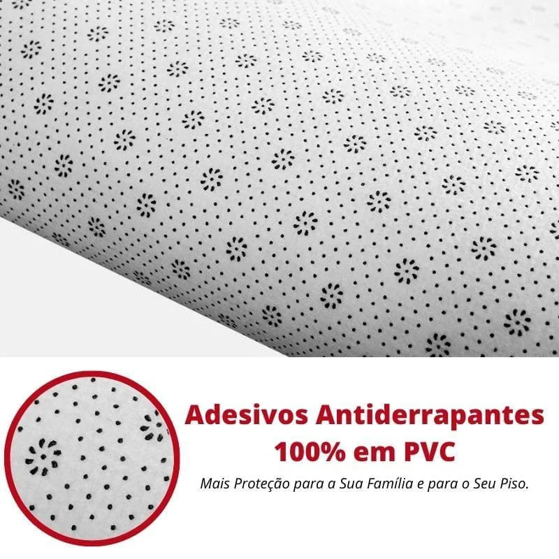 Tapete Felpudo Redondo Cáqui Mescla Antiderrapante para Sala Lenogue