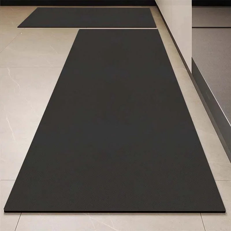 Tapete Impermeável e Antiderrapante para Cozinha Lenogue Preto / 50 x 80 Cm