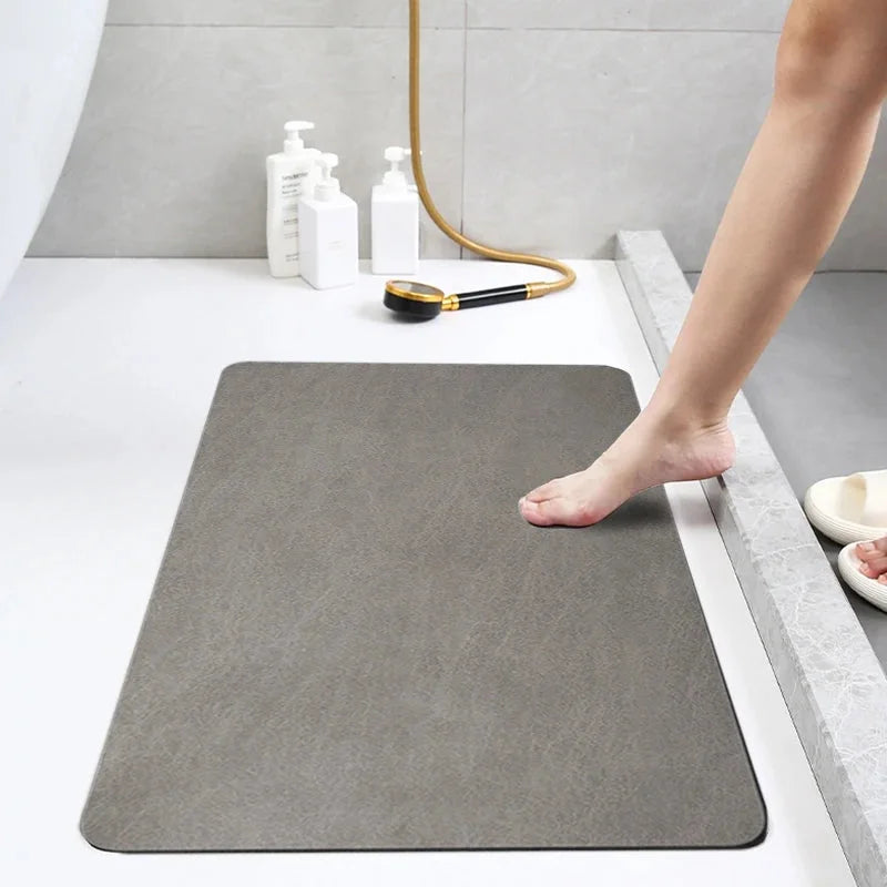 Tapete Moderno Absorvente Antiderrapante para Banheiro Lenogue
