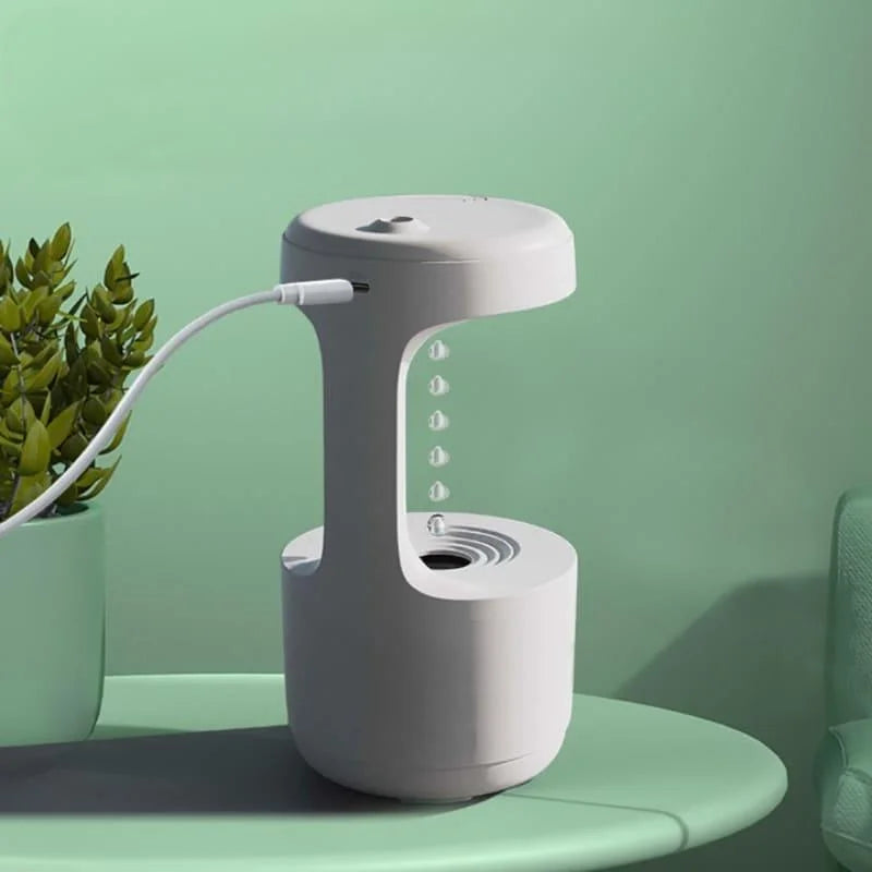 Umidificador Ultrassônico Design Antigravidade para Ambientes Lenogue