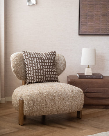 100% Veren Kussen Sontra Bruin - Things I Like Things I Love