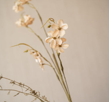 Kunstblumen Jasmin Beige