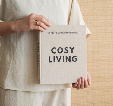 Deko / Aufbewahrungsbuch Cosy Living Leinen