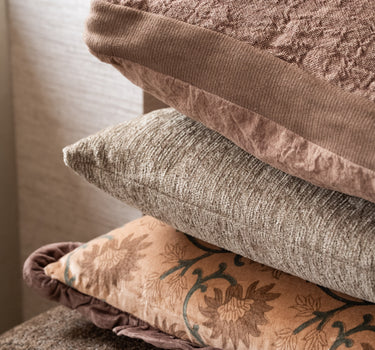 Kussen Alpha Mocha Linnen - 100% Veren