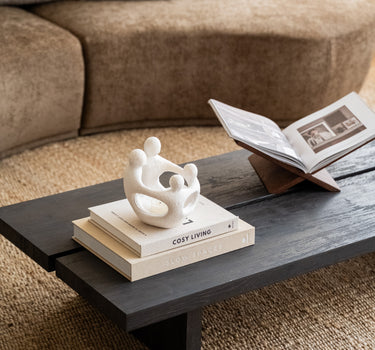 Deko / Aufbewahrungsbuch Cosy Living Leinen