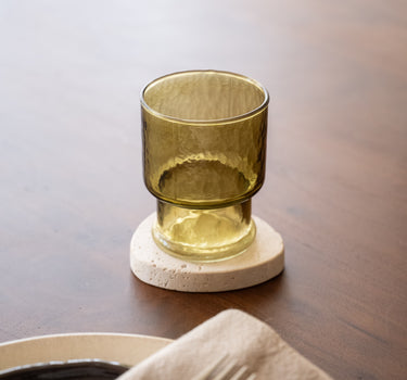 SET VAN 4 – Drinkglazen Estran Groen