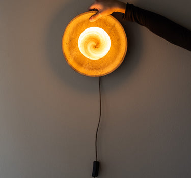 Tivoli Wall Lamp Marble / Travertine