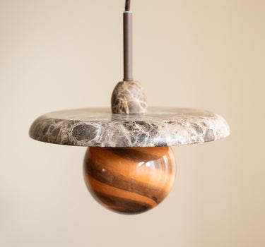 Tivoli Marble Pendant Light Leila Brown