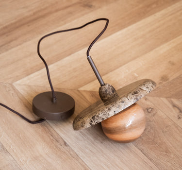 Tivoli Marble Pendant Light Leila Brown