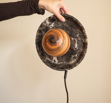 Tivoli Wall Lamp Marble / Travertine