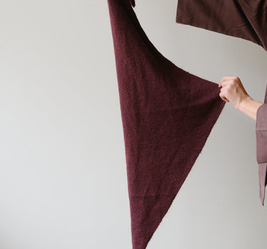 TILTIL Sjaal Triangle Loulou Bordeaux