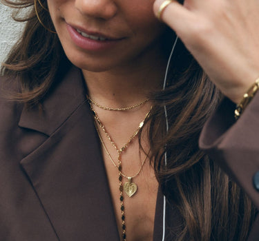 TILTIL Heart of Luck Charm Goud
