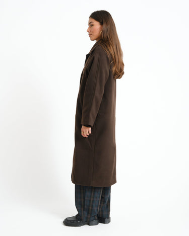 Alicia Carcoat Chocolate Bruin/Washed - Things I Like Things I Love
