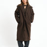 Alicia Carcoat Chocolate Bruin/Washed - Things I Like Things I Love