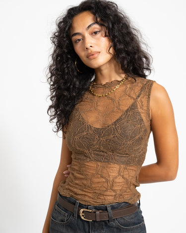 Aware Reffen High Neck Lace Top Vip Thrush - Things I Like Things I Love