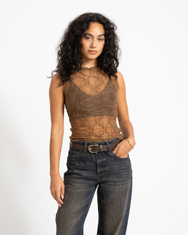 Aware Reffen High Neck Lace Top Vip Thrush - Things I Like Things I Love