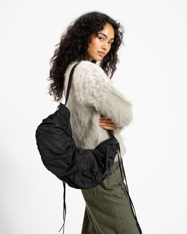 Aware Stroget O-Neck Knit Fog Groen/Birch - Things I Like Things I Love