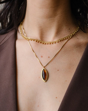 Baby Dots Necklace Goud - Things I Like Things I Love