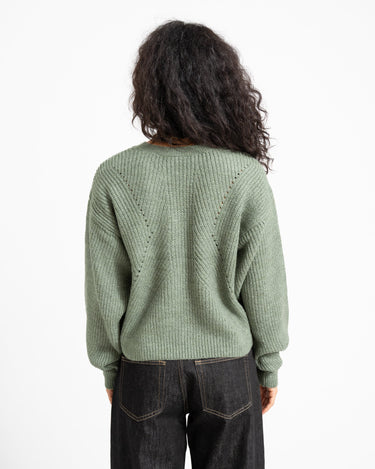 Bailey O-Neck Knit Box Laurel Wreath - Things I Like Things I Love