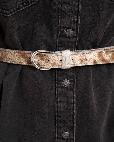 Belt Grey Cow Grey - Things I Like Things I Love
