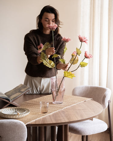Bloomingville Faux Flower Chrysantemum Pink - Things I Like Things I Love