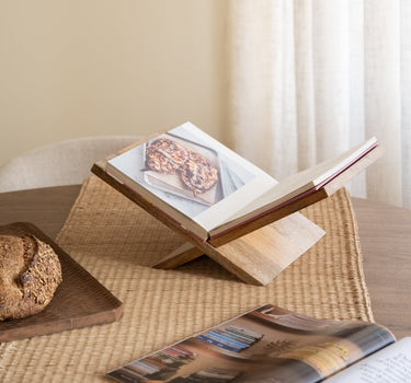 Book Stand Tonisi Natural Wood - Things I Like Things I Love