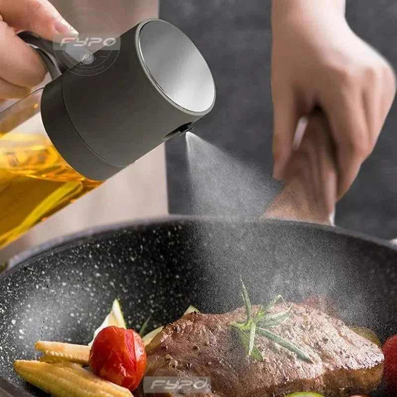 Borrifador de Azeite Elegance para Cozinha Lenogue Cinza