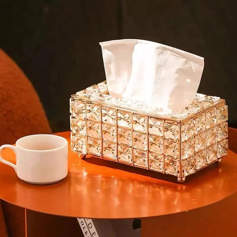 Caixa Porta-lenço de Papel para Decoração e Organização Lenogue