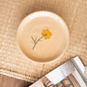 Cake Plate Flower Yellow - Things I Like Things I Love
