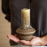 Candle Holder Burano Olive Green - Things I Like Things I Love