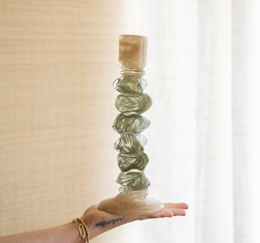 Candle Holder Estina Glass - Things I Like Things I Love